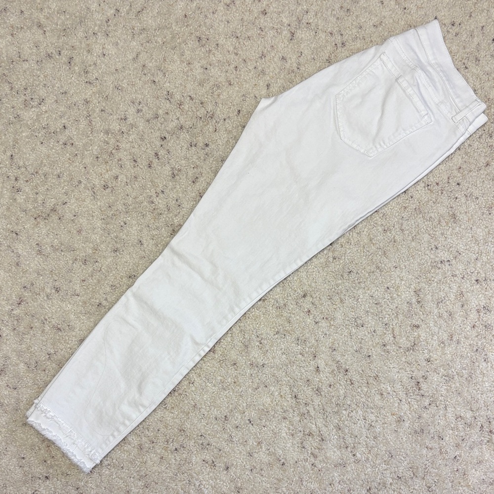 LOFT Women's Cream Skinny Jeans